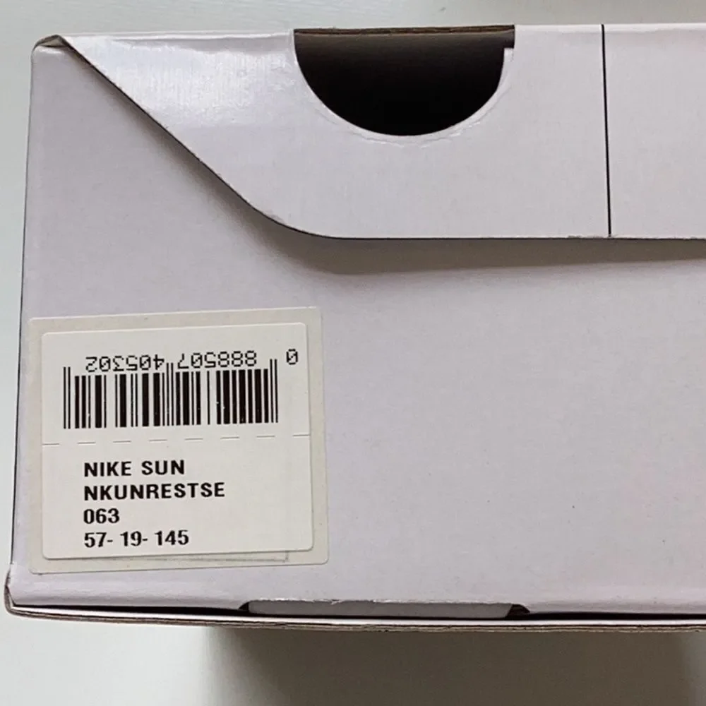 NIKE NEW UNREST SE 57MM SUNGLASSES CRYSTAL ANTHRACITE/GREEN 57MM LENS UNISEX